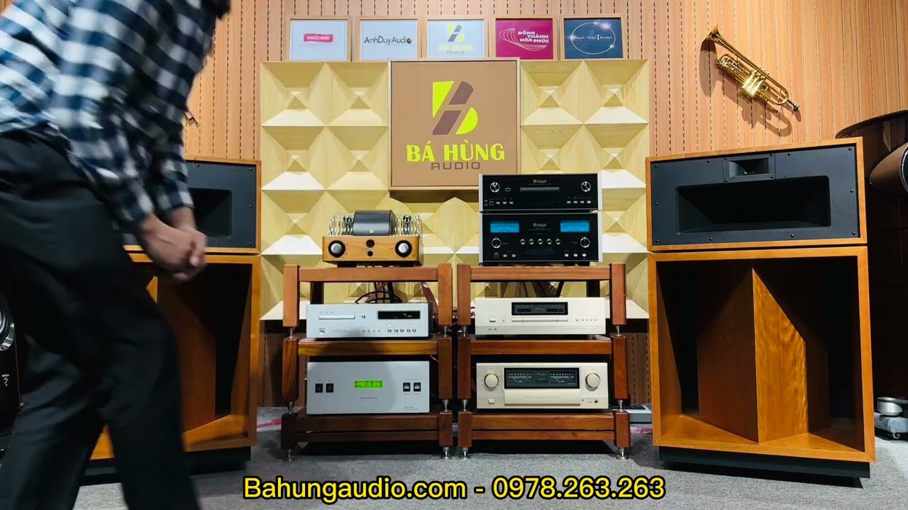 Combo tuyệt vời loa Klipsch La Scala AL5 kết hợp cùng amply đèn Unison Research S6 tiếng quá hay
