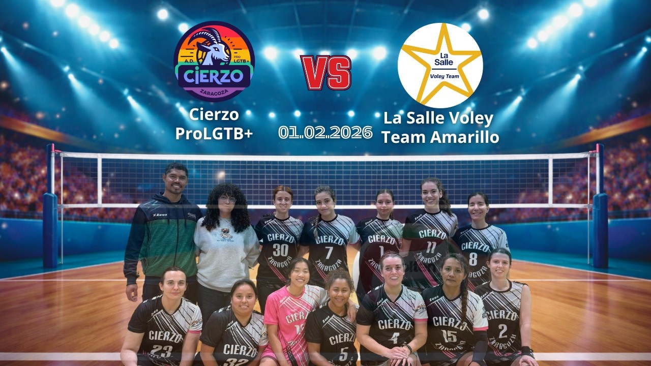 La Salle Voley Team Amarillo vs Cierzo proLGTB+ (1-3) // 01-02-2026