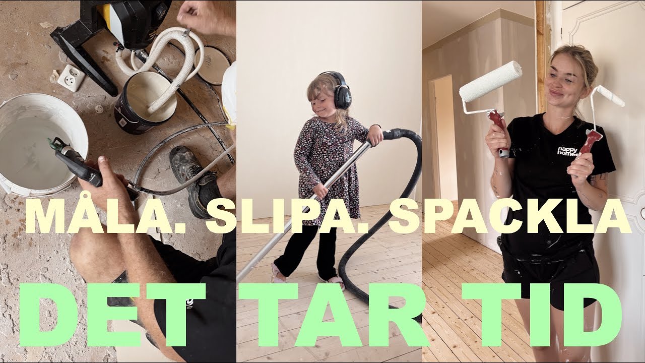 Kommer vi hinna i tid?? 🏡 I Renoveringsvlogg