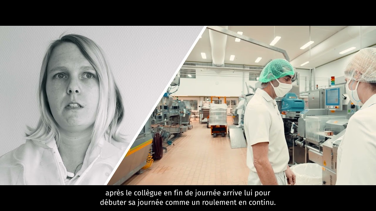 Flavie, conductrice de machine chez Triballat Noyal