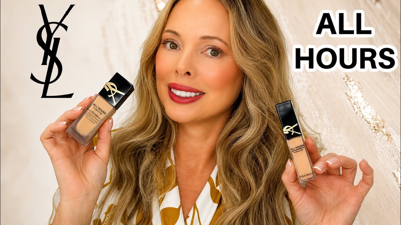 YSL All Hours Foundation and Concealer | Full Review & Try On