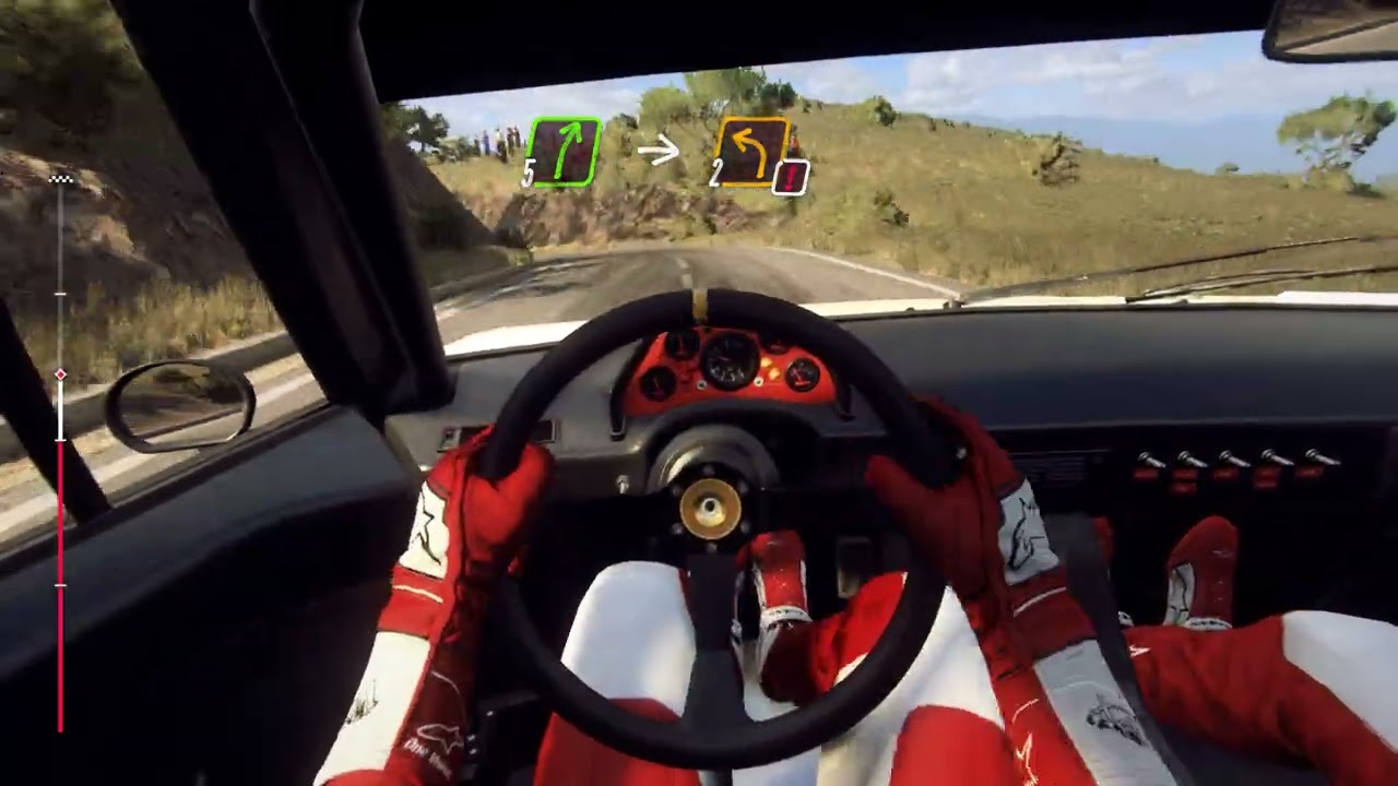 Dirt Rally 2.0 Webcam headtracking with lookpilot