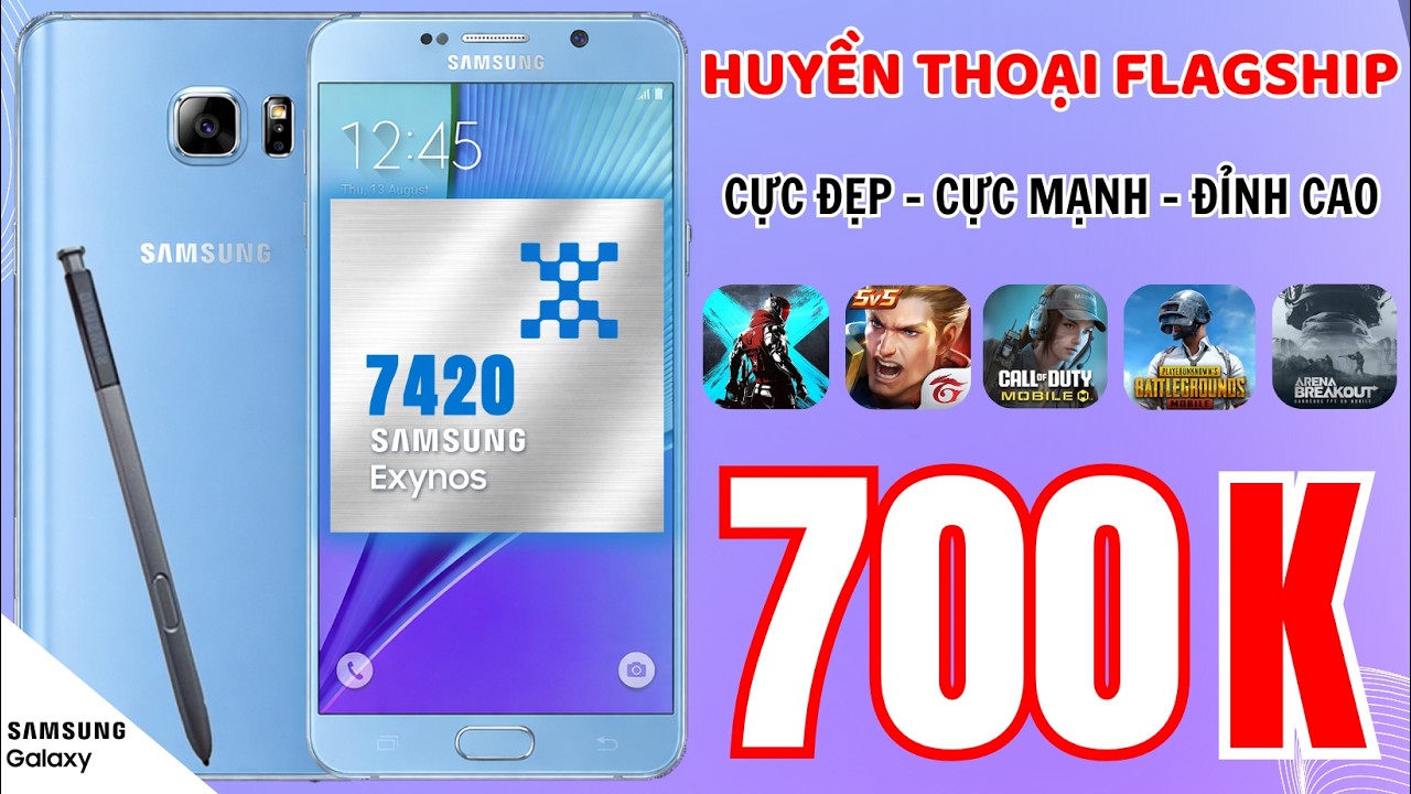 Huyền Thoại Samsung Trở Lại – Galaxy Note 5 Năm 2026