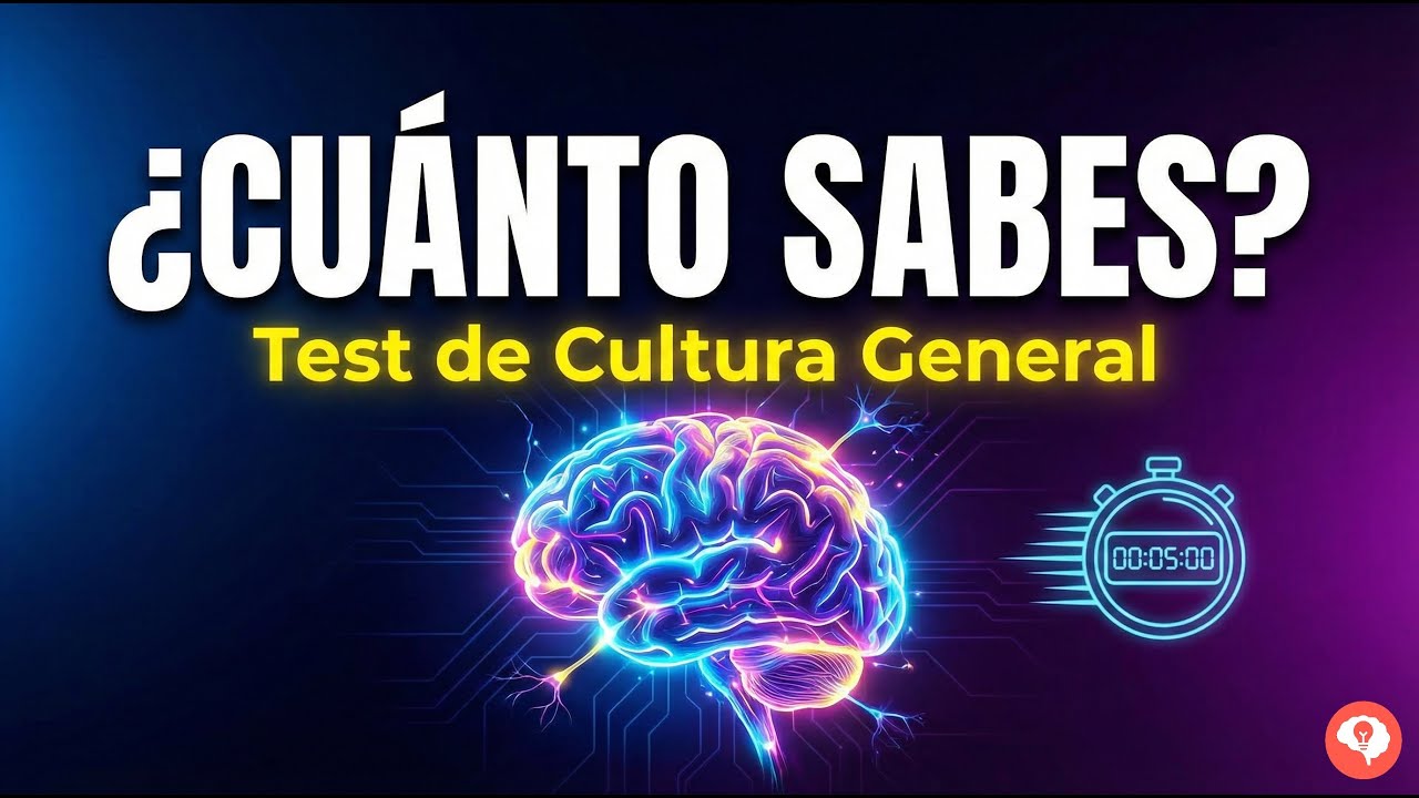 ¿Cuánto sabes? 🧠 Test de Cultura General (40 preguntas en 4 segundos)