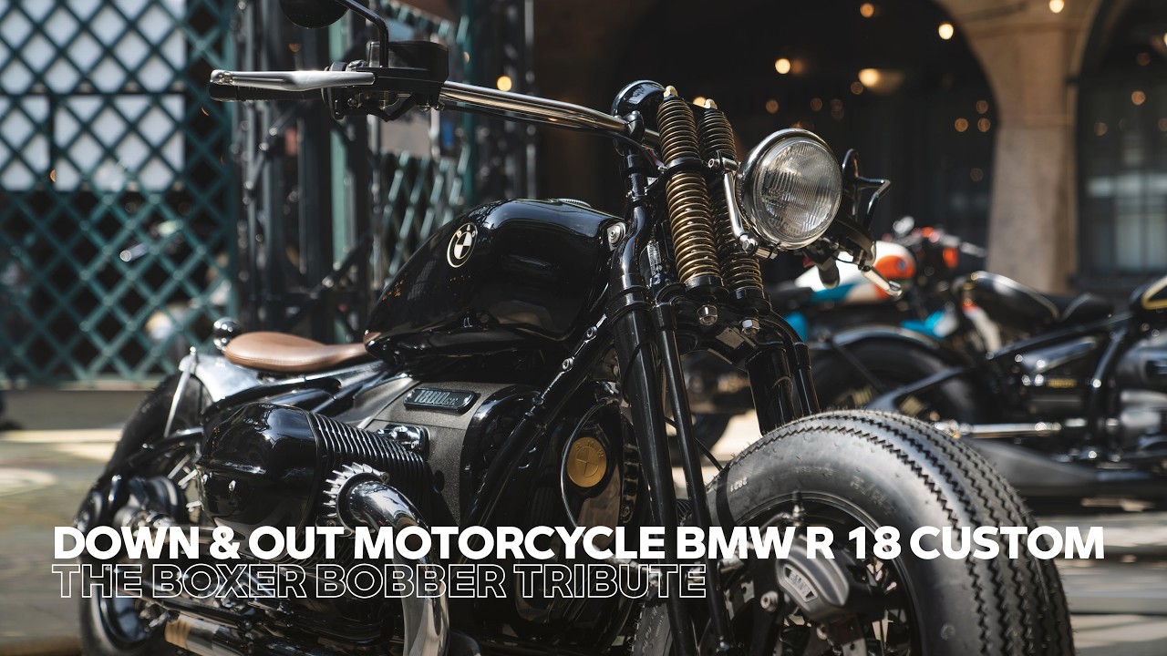 Down & Out Motorcycles BMW R 18 Custom: The Boxer Bobber Tribute