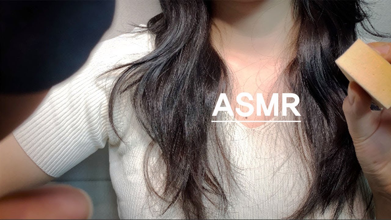 오로지 퍼프소리만 있는 영상ㅣ 노토킹 메이크업 상황극ㅣNo Talking Make up ASMR