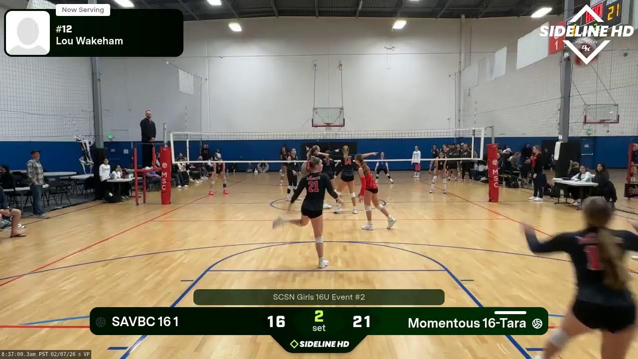 Momentous 16-Tara vs. SAVBC 16 1 (2026.02.07)