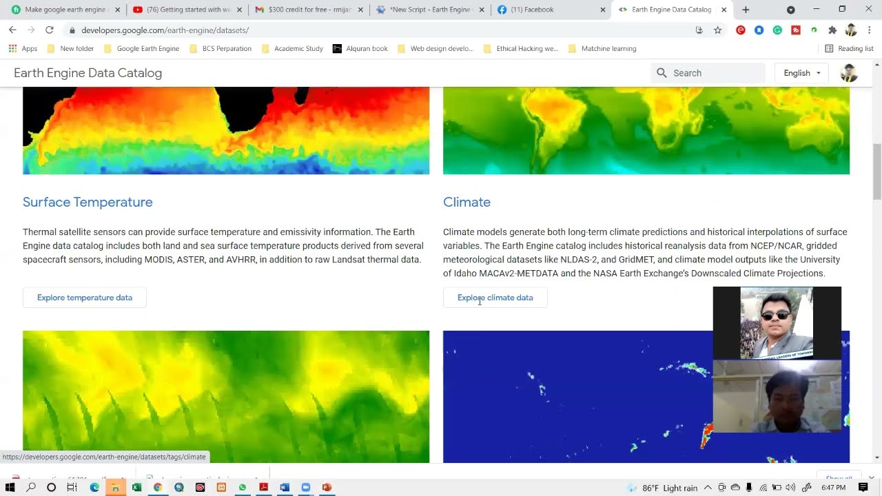 Google Earth Engine Training: How to Import, Filter, Reduce, Clip & display Data in GEE?
