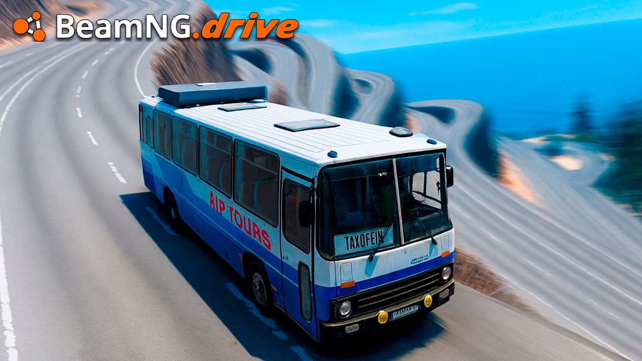 ¡Buses a GRAN VELOCIDAD por CARRETERAS EXTREMAS! | BeamNG.drive