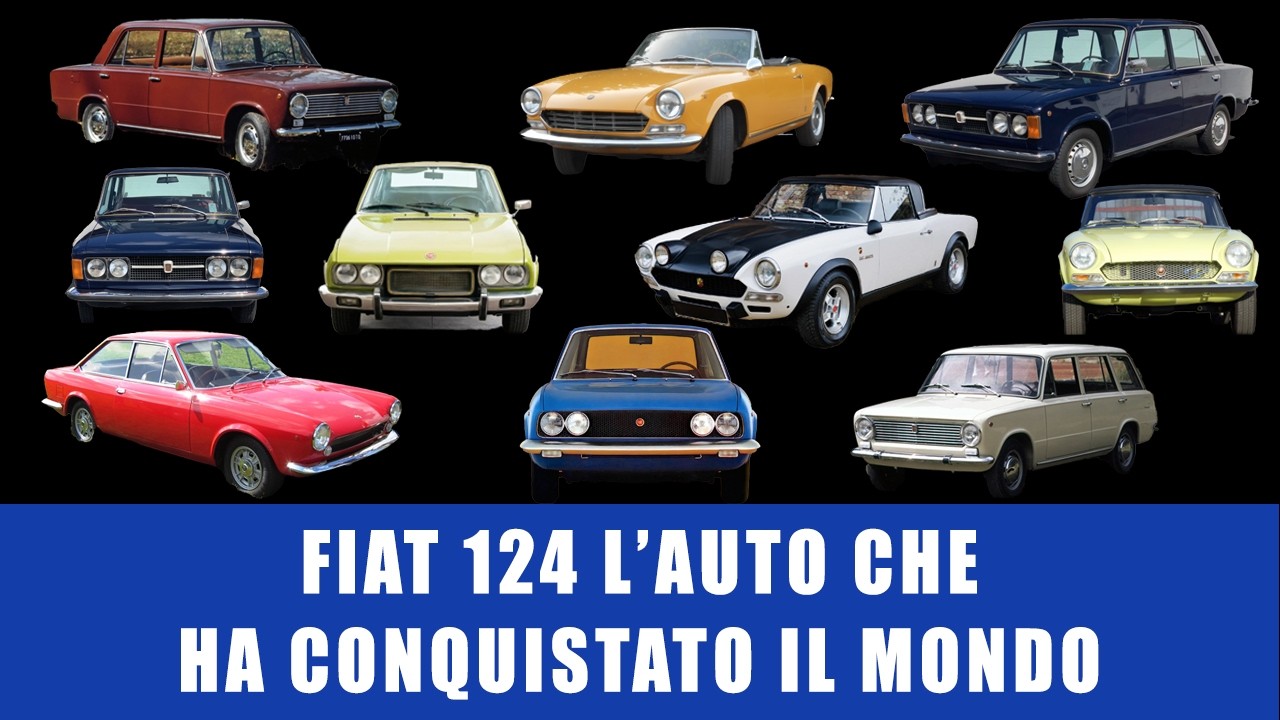 Fiat 124 l’auto che ha conquistato il mondo