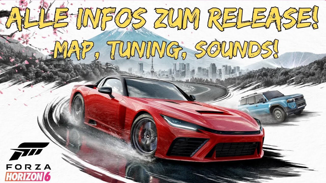 Forza Horizon 6 - Alle News zum Start! Releasedatum, Tuning, Autos, Garagen, Sounds, Map und mehr!