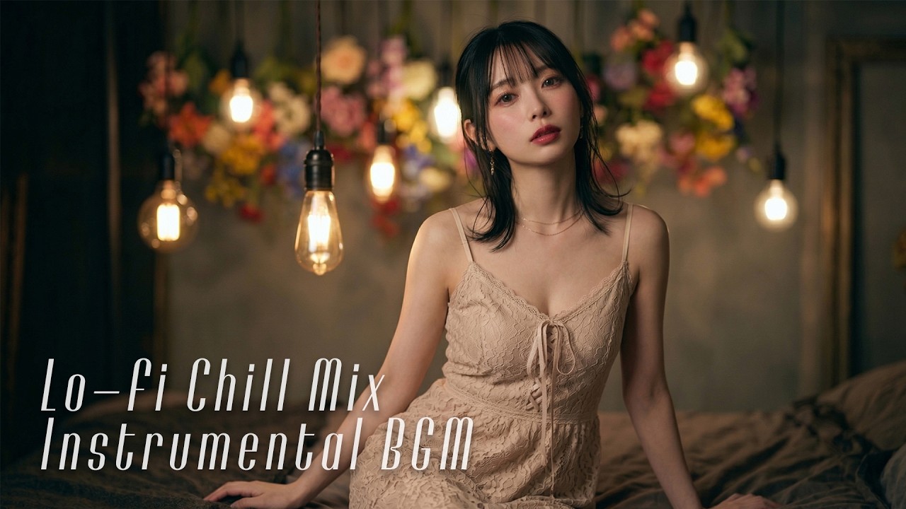 夜カフェで作業に燃えるInstrumental Lo-Fi Mix｜Cafe Deep Focus Mix｜Study / Work BGM Playlist｜歌詞なし・集中・作業用