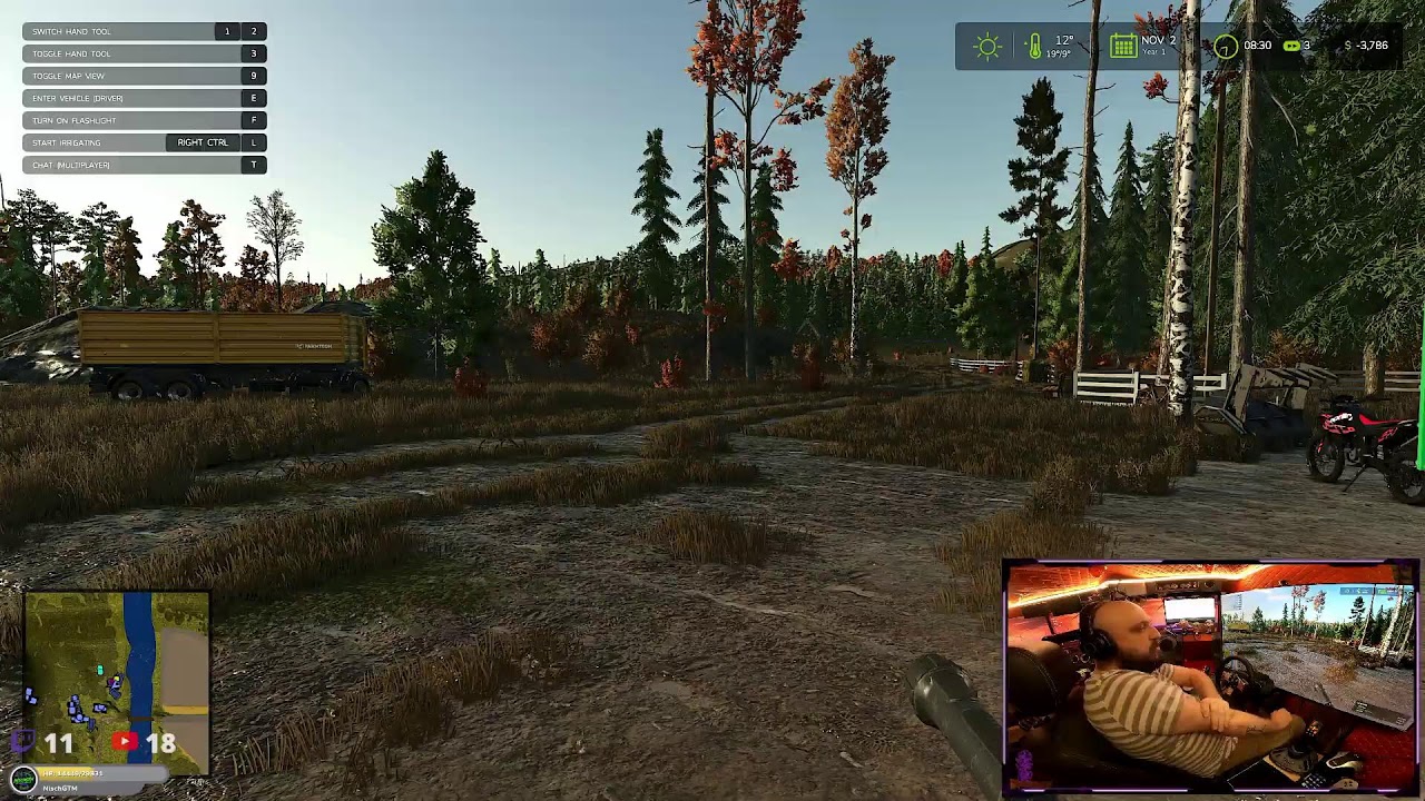 🌲 FS25 LIVE – Zero to Hero Logging Series!
