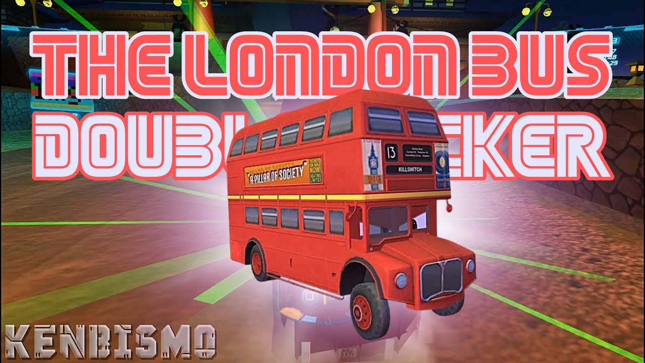 The London Double Decker Bus - Battle Race - Imperial Tour - Cars 2 The Video Game Mod