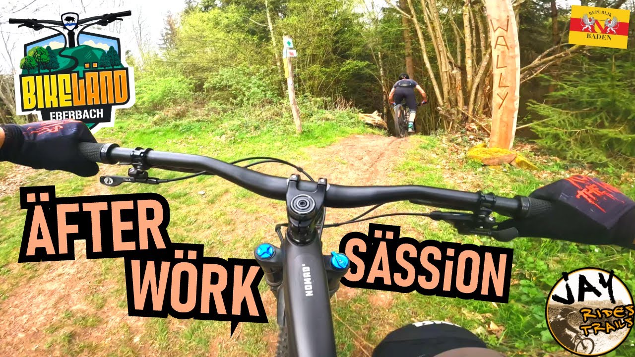 BIKELÄND EBERBACH Bäck in the Länd! / Woody, Wally, Lumberjack & Captain Hiob / Mountainbike MTB