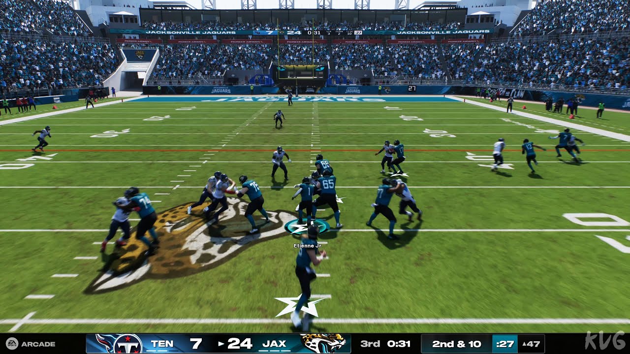 Madden NFL 25 - Tennessee Titans vs Jacksonville Jaguars - Gameplay (PS5 UHD) [4K60FPS]