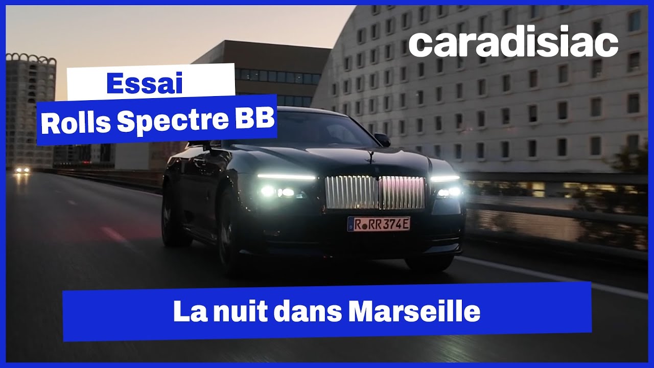 Essai Rolls-Royce Spectre Black Badge électrique : on a même dormi dedans !