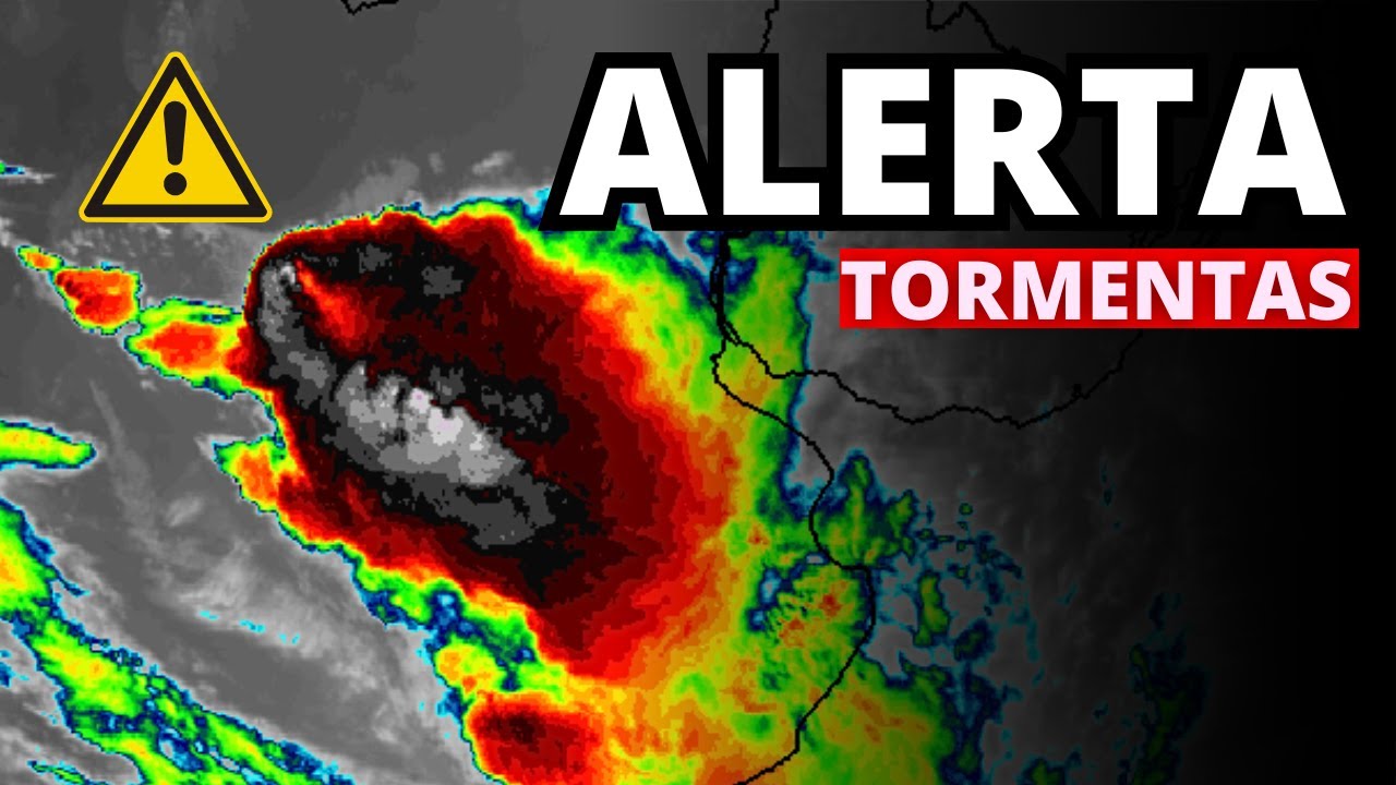 ALERTA NARANJA: Avanza l&iacute;nea de tormentas sobre el centro de Argentina