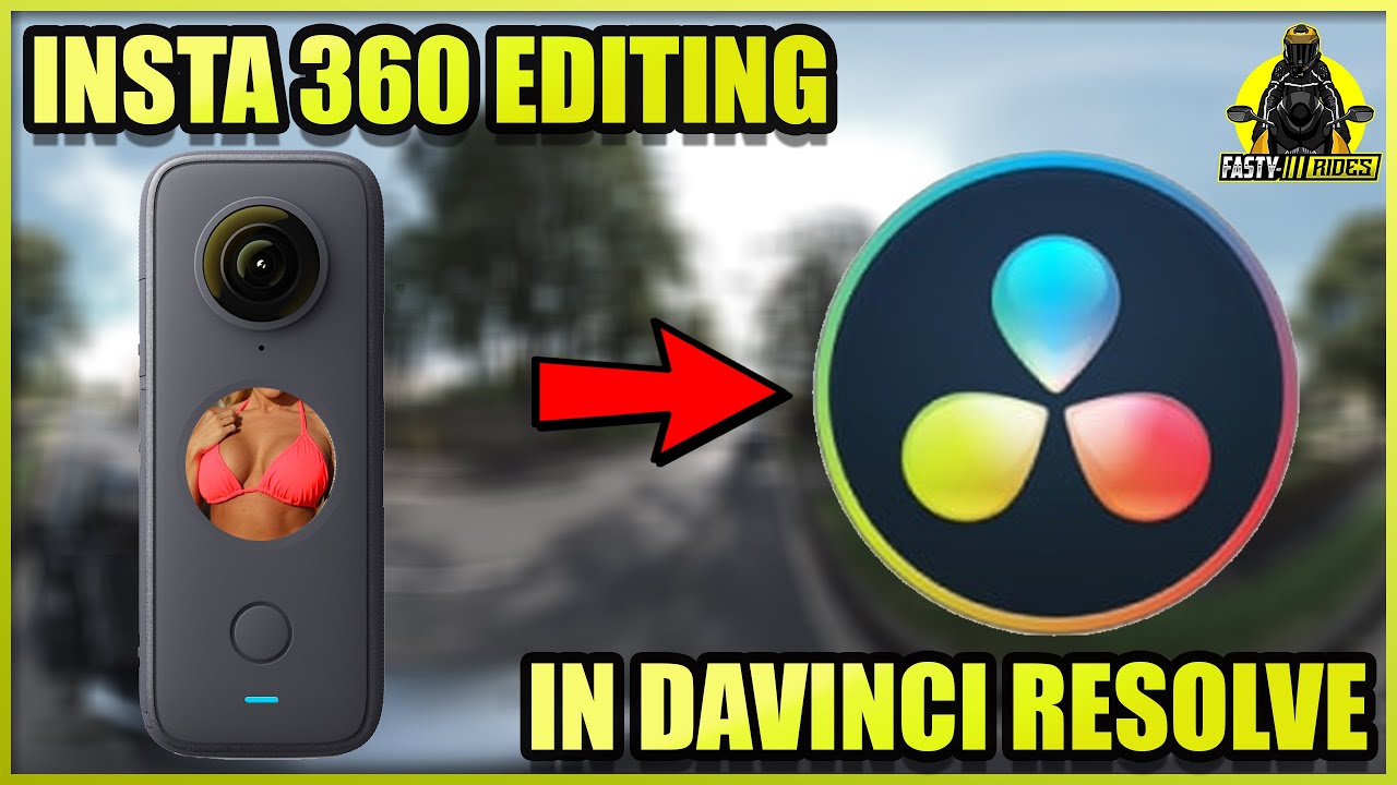 How to edit Insta360 footage in Davinci Resolve | MotoVlog | #FastyRides #Chooselife