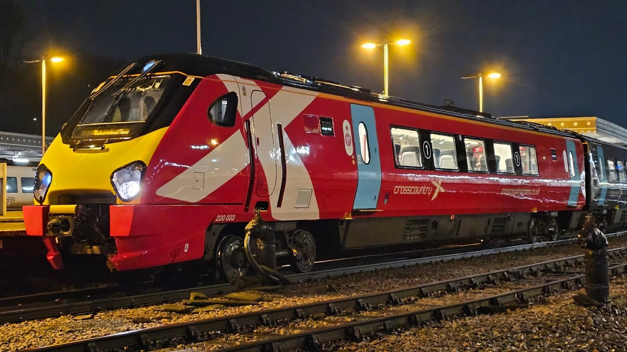 New XC 220033 Livery At Sheffield From Barton Under Needwood Rsmd To Barton Under Needwood Rsmd
