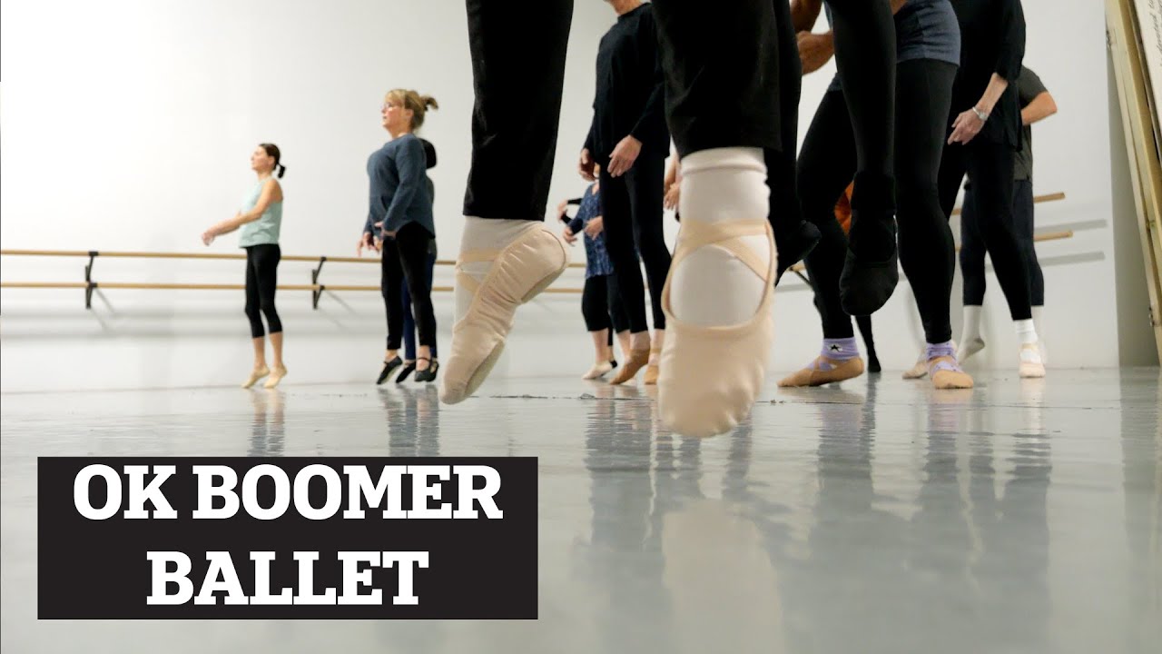 This ballet class is only for people 55+