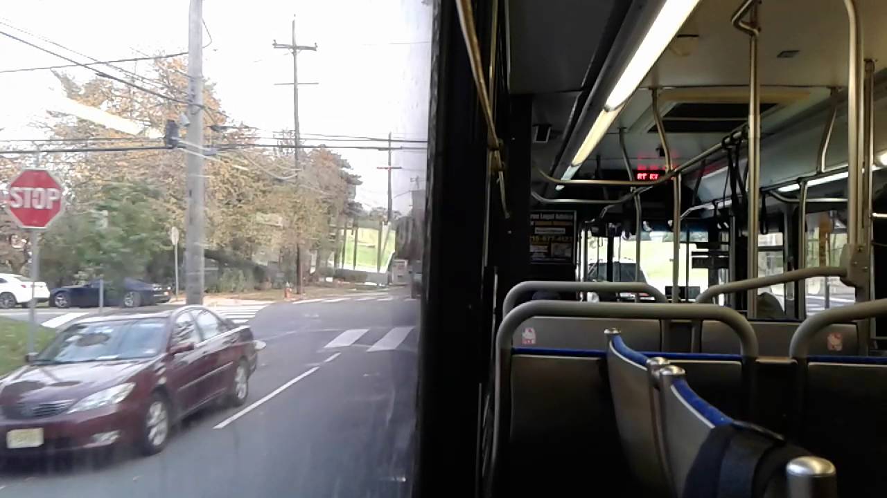 SEPTA Route K: 2004 New Flyer D40LF #5938 Ride