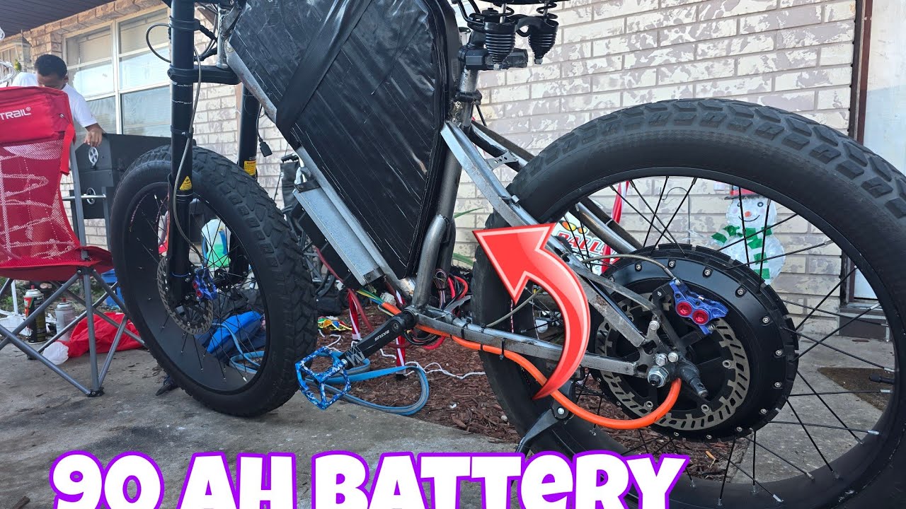 72v Tommebike Icon ebike vs. Harley davidson! 90ah battery! the power is insane 😳