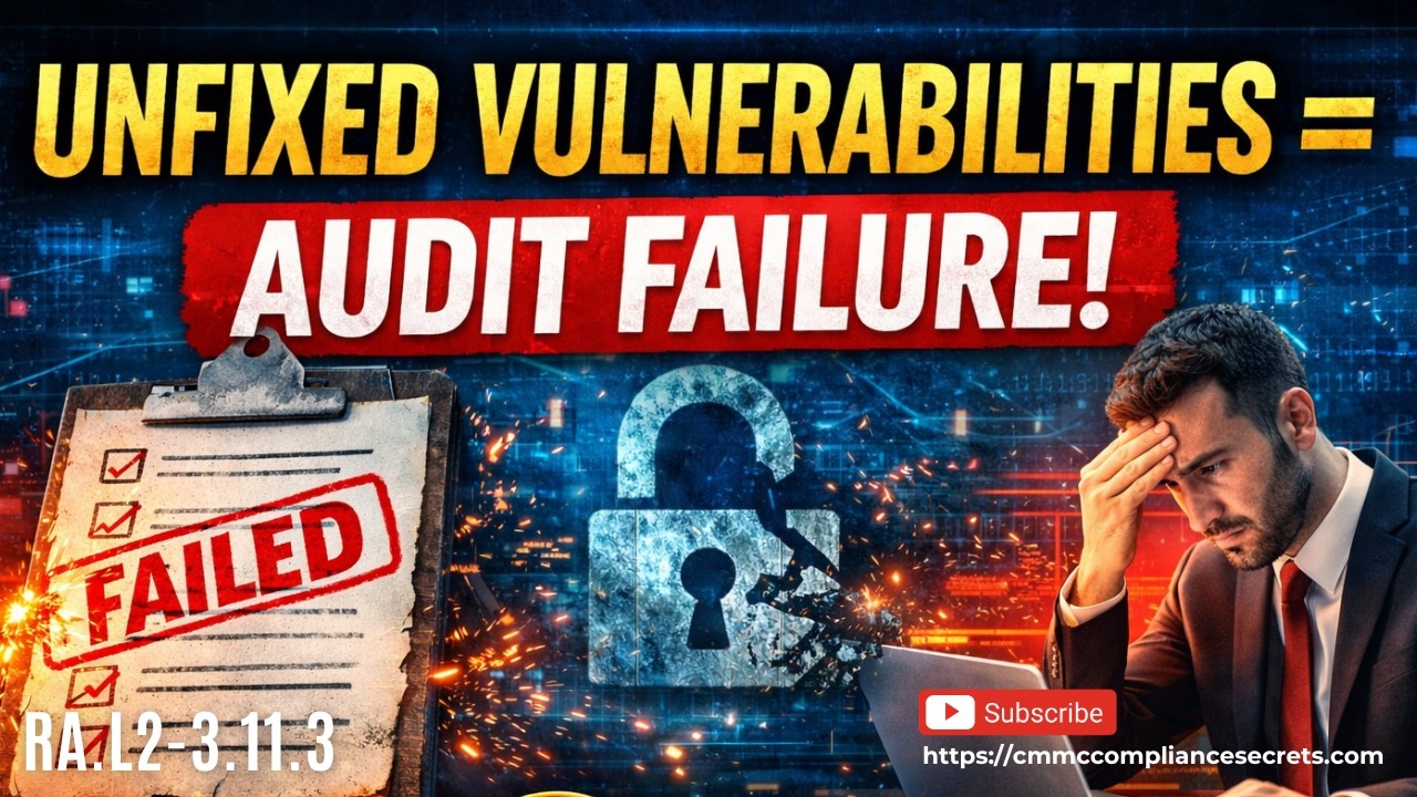 RA.L2-3.11.3 - Found Vulnerabilities but Didn&rsquo;t Fix Them! That's Where Most Contractors FAIL