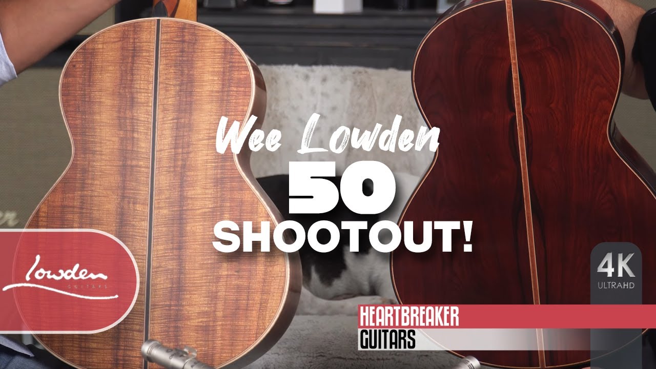 Wee Lowden 50 SHOOTOUT: Cedar/Cocobolo vs Cedar/Koa
