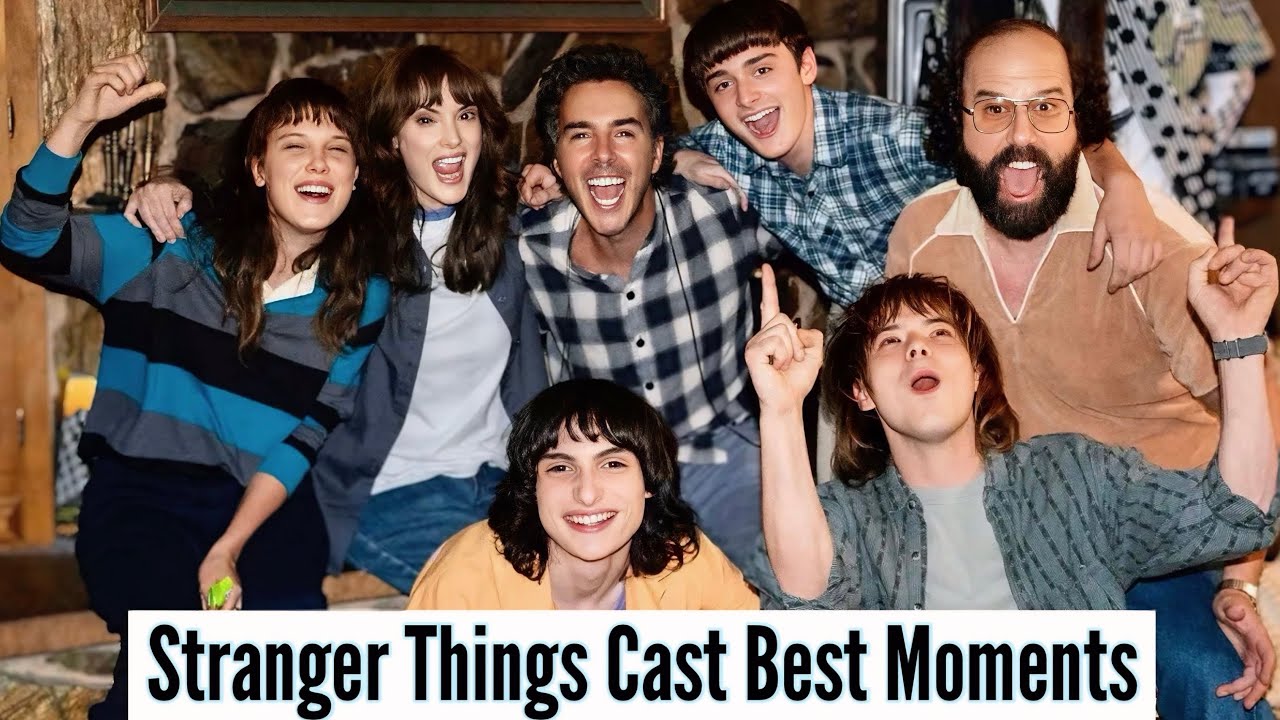 Stranger Things S4 Cast | Best Moments 