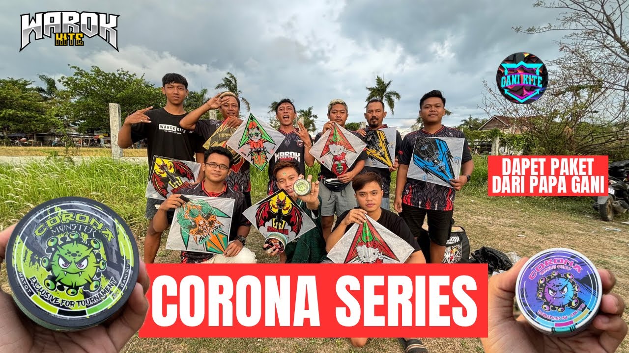 REVIEW GELASAN CORONA BY PAPA GANI!!! RAME RAME BERSIHIN LANGIT!!!