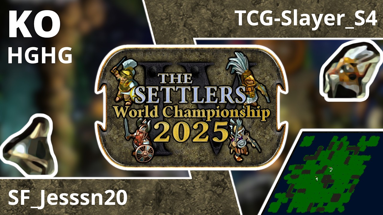 [EN] SF_Jesssn20 vs TCG-Slayer_S4 | Game 1 | Semifinals | The Settlers IV World Championship 2025