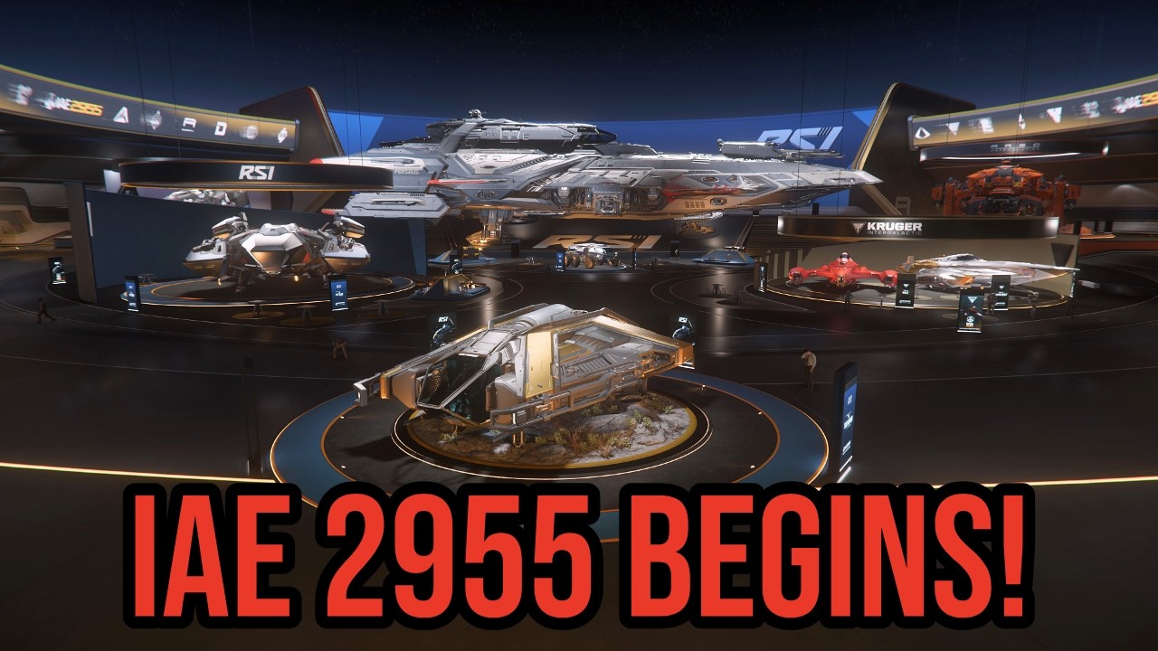 Star Citizen IAE 2955 Begins: New RSI Ships, Big Reveals & What's on Sale!