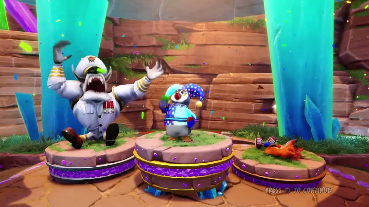CTR Nitro Fueled - 101% Adventure Hard Mode as Penta Penguin 🐧 Part 5 (Final) (PS4)