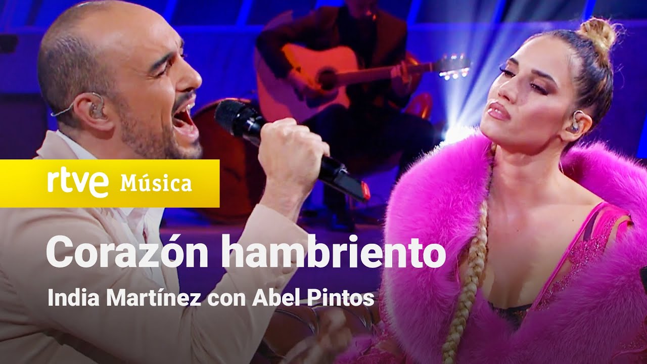 India Martínez con Abel Pintos - 