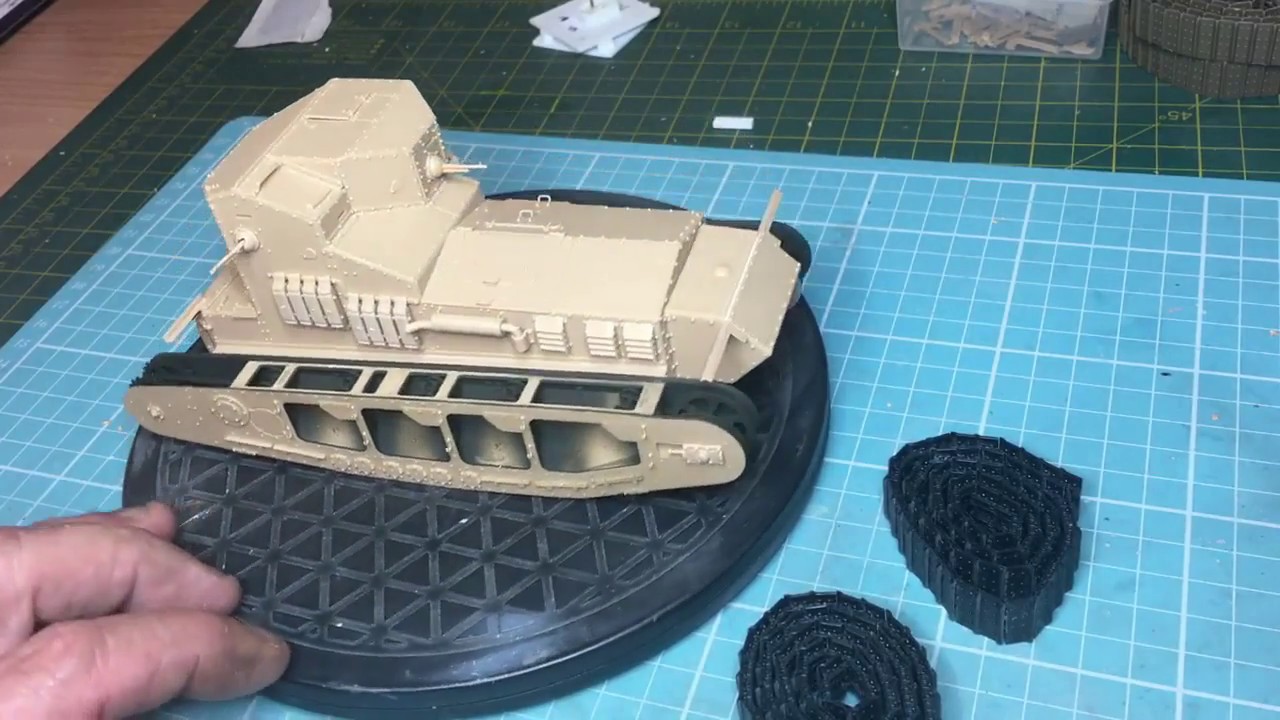 Meng 1/35 Mk.A Whippet tank build