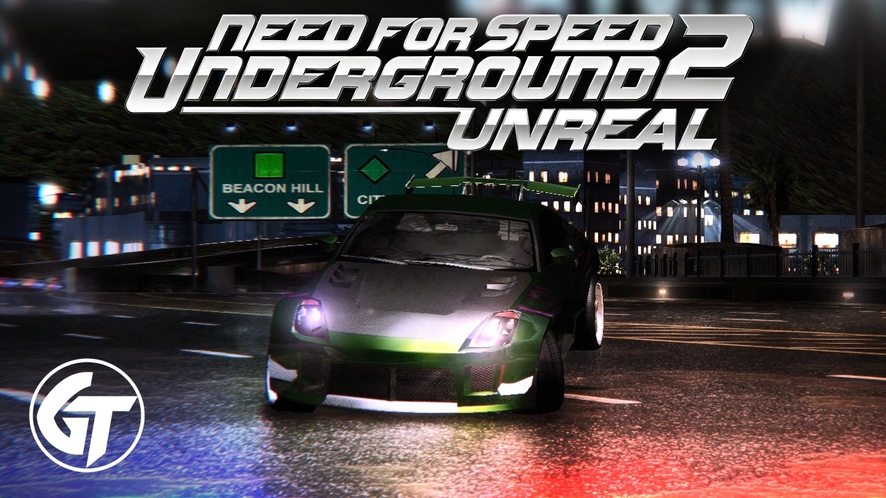NFS UNDERGROUND 2 - UNREAL MOD 2026 (Вступление, первые минуты геймплея)