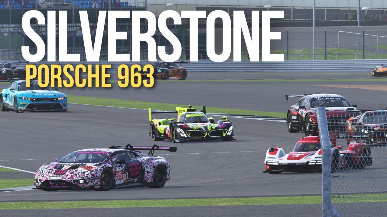 Dry, wet, dry! All on slick tires! LMU WEC Experience - Porsche 963 HY at Silverstone