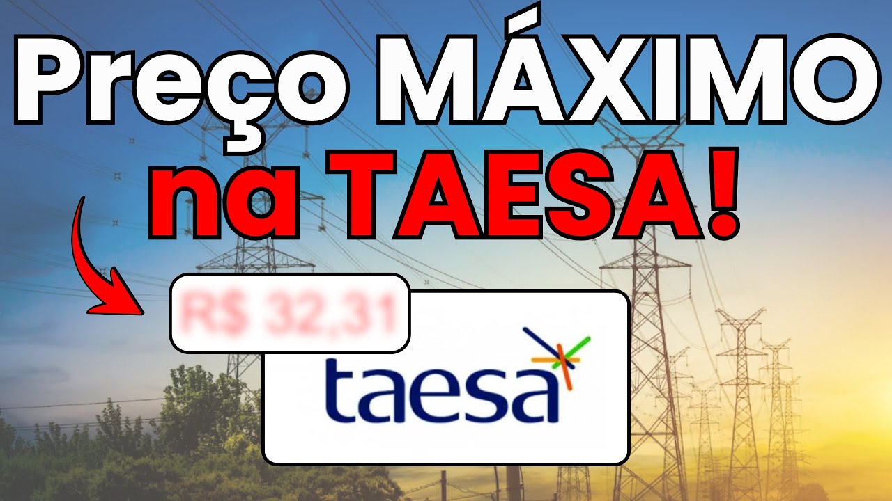 TAESA (TAEE11) &Eacute; uma Armadilha para Investidores ou uma Oportunidade de GANHO?