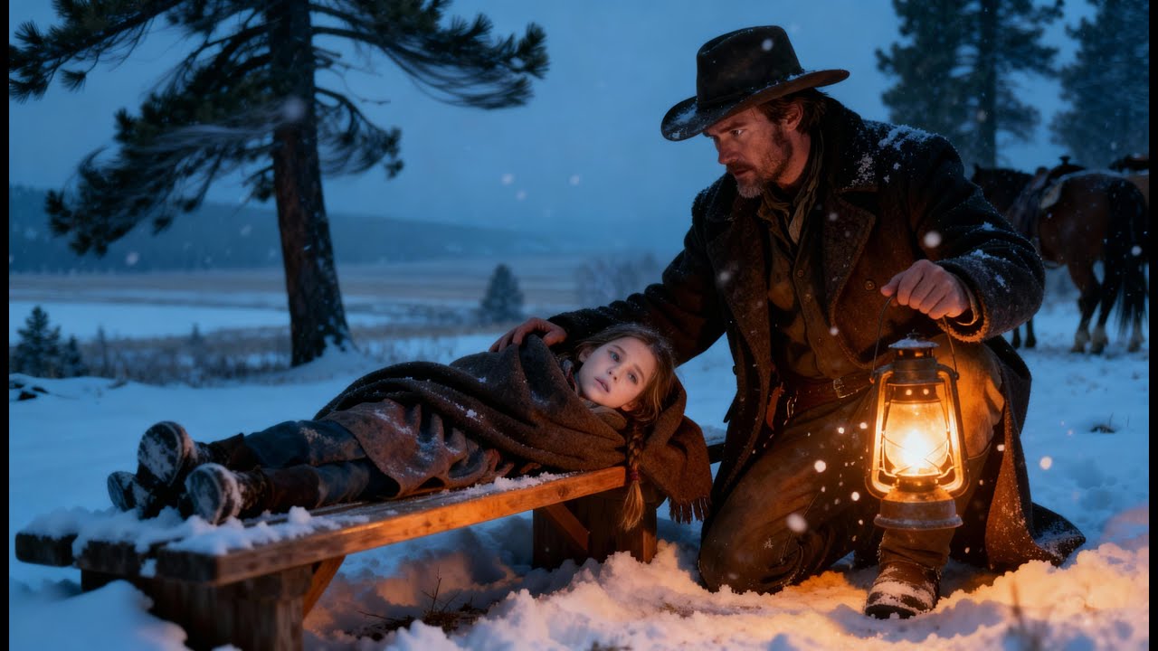 My Chest Hurts When I Breathe” —The Rancher Found a Little Girl Dying on a Snowy Bench and…