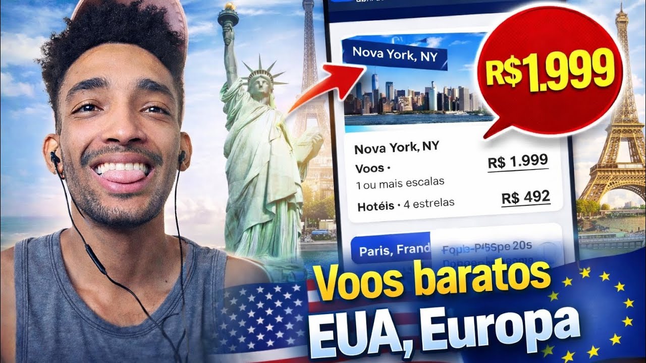 COMO ENCONTRAR VOOS  INTERNACIONAIS BARATOS