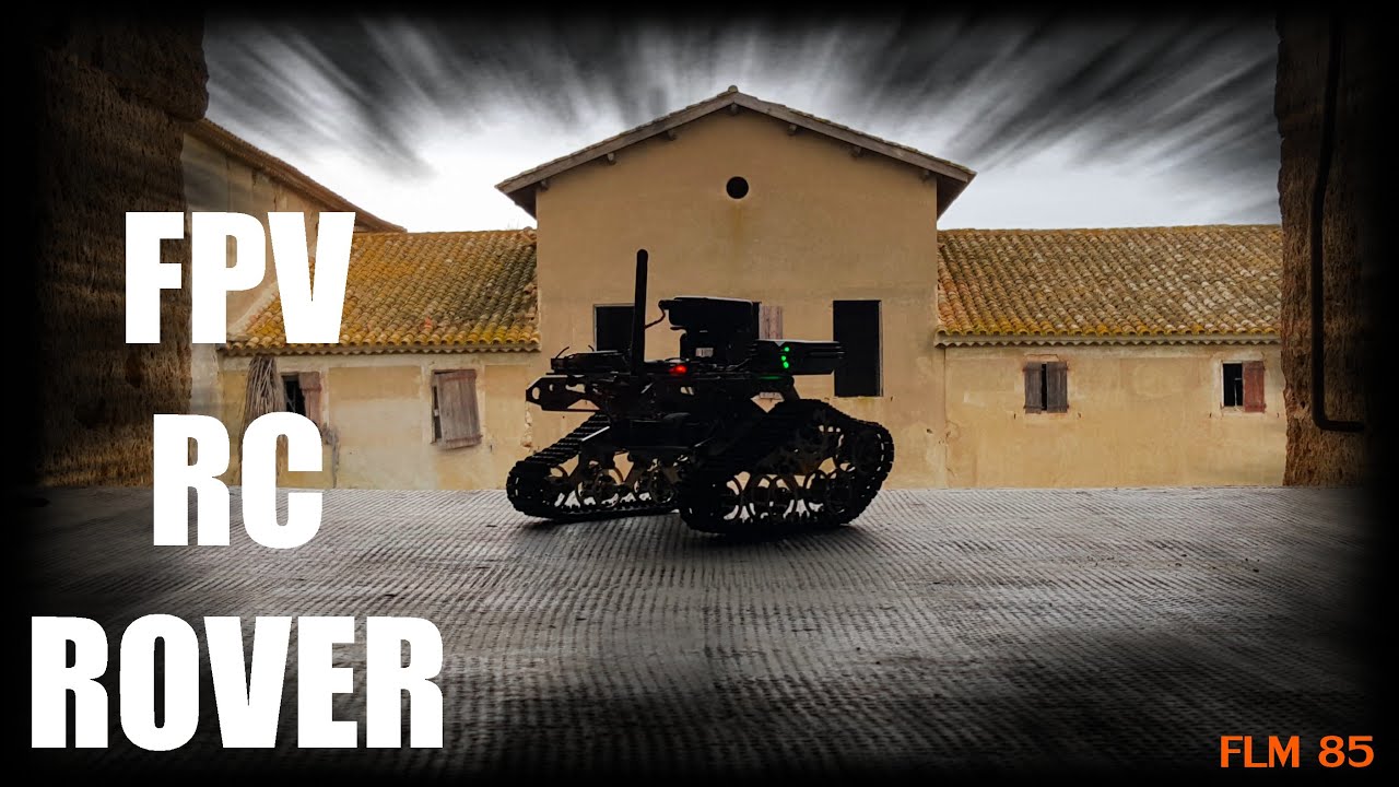 FPV RC ROVER (ground fpv vehicle) Urbex
