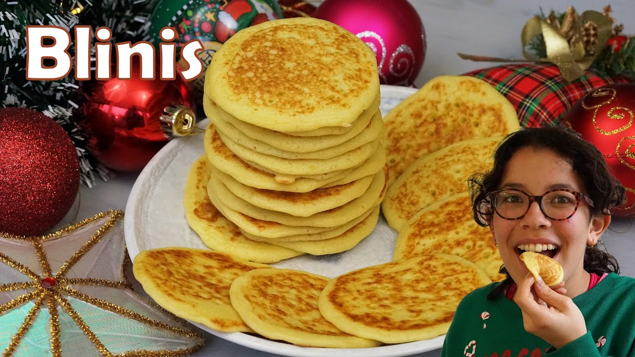 Blinis faciles par Mini-Morgane🎄, recette pour les petits et les grands, à faire pour les fêtes ! 🎇