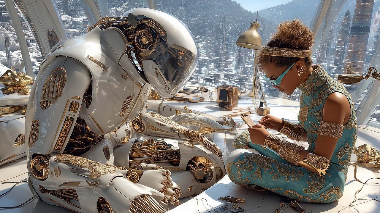 Luxury AI Future World 🤖 Smart Cities, Autonomous Transport & 2050 Life