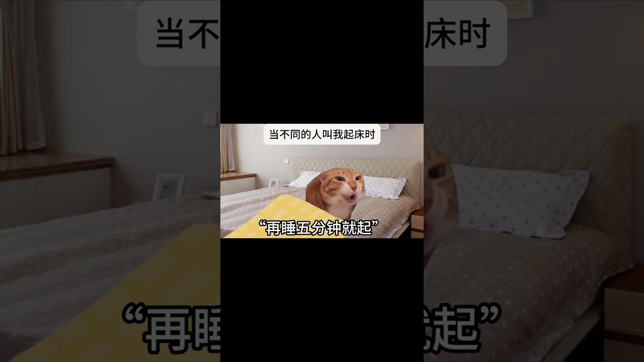 当不同的人叫我起床 