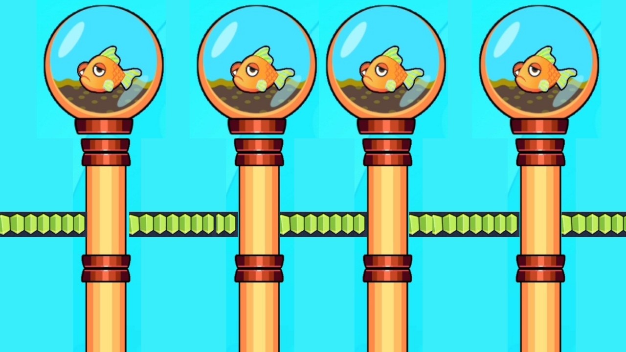 save the fish / pull the pin level save fish game pull the pin android and ios games / mobile game