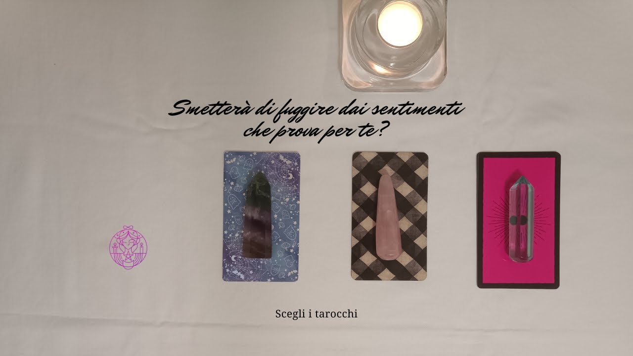 🙏🌈 Smetterà di fuggire dai sentimenti che prova per TE? 🔮 Scegli i tarocchi