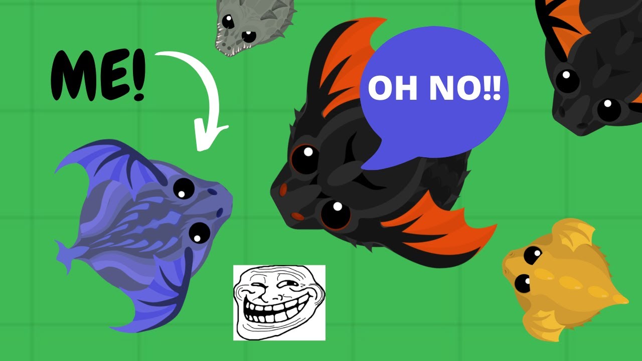 BLACK DRAGON KILLS KING DRAGON SOLO!! // BLACK RHINO // PTERO KILLS BD! // MOPE.IO