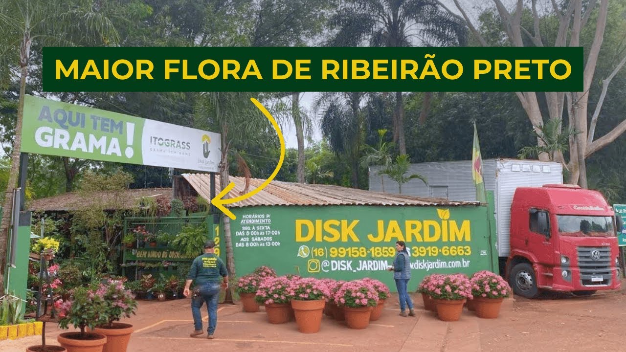 TOUR ATUALIZADO PELA MAIOR FLORA DE RIBEIRÃO PRETO