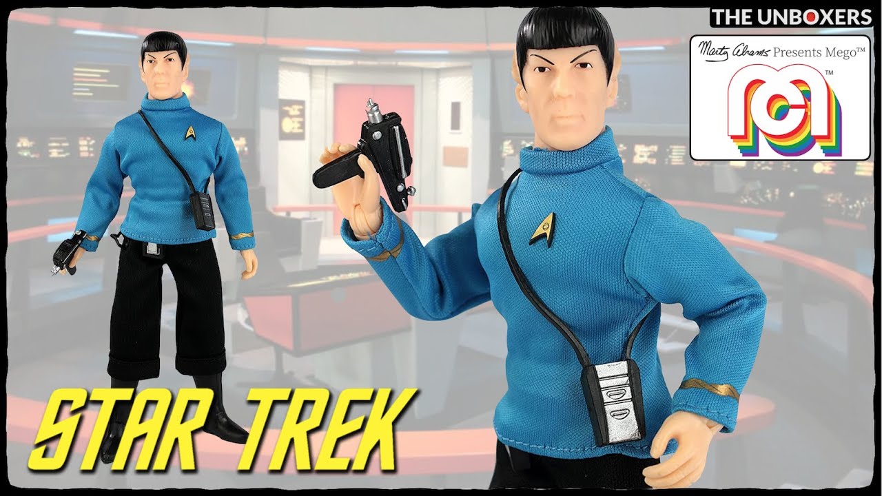 Mego Toys Mr Spock Star Trek Classic 8 inch Retro Figure